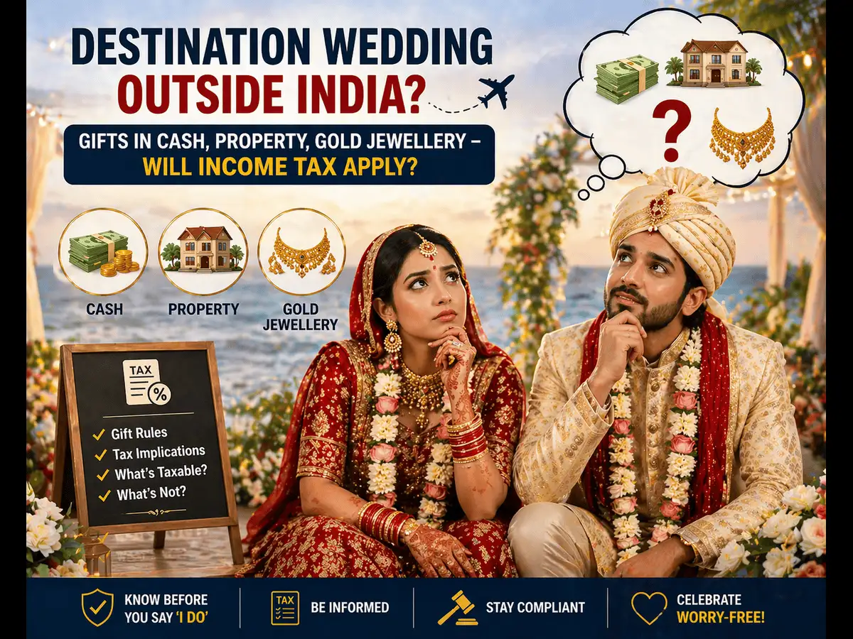 Tax on destination wedding outside India: Will income tax apply on gifts in form of cash, property, gold jewellery? Know the rules