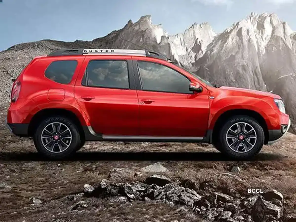 Renault Duster Red Colour