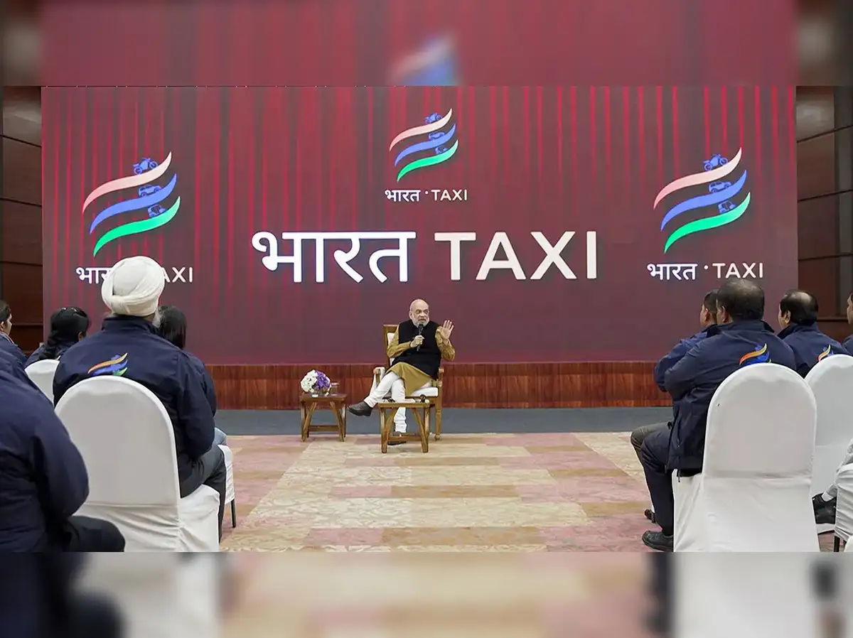 Bharat Taxi will not let drivers earn below base rate, Amit Shah tells town hall - The Economic Times