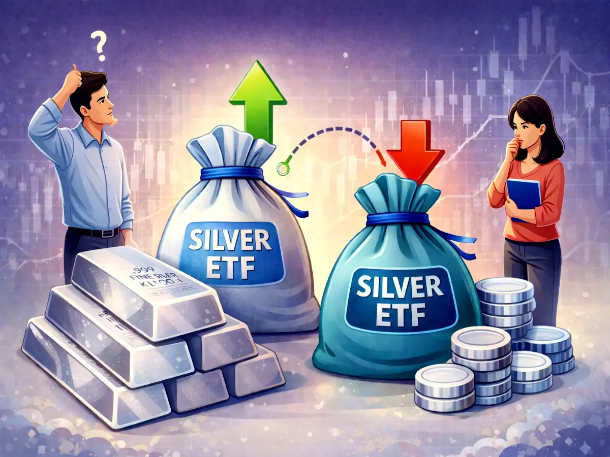 Not all silver ETFs give same return: Why most silver ETFs differ in their prices and returns when tracking same high purity silver