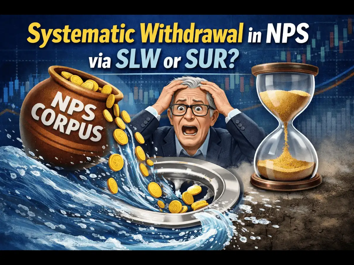 Systematic withdrawal in NPS via SLW or SUR? How one wrong move could drain your NPS corpus faster - The Economic Times