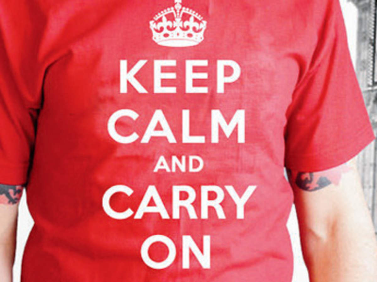 Subverting the slogan: How long can the 'keep calm' trend carry on ...