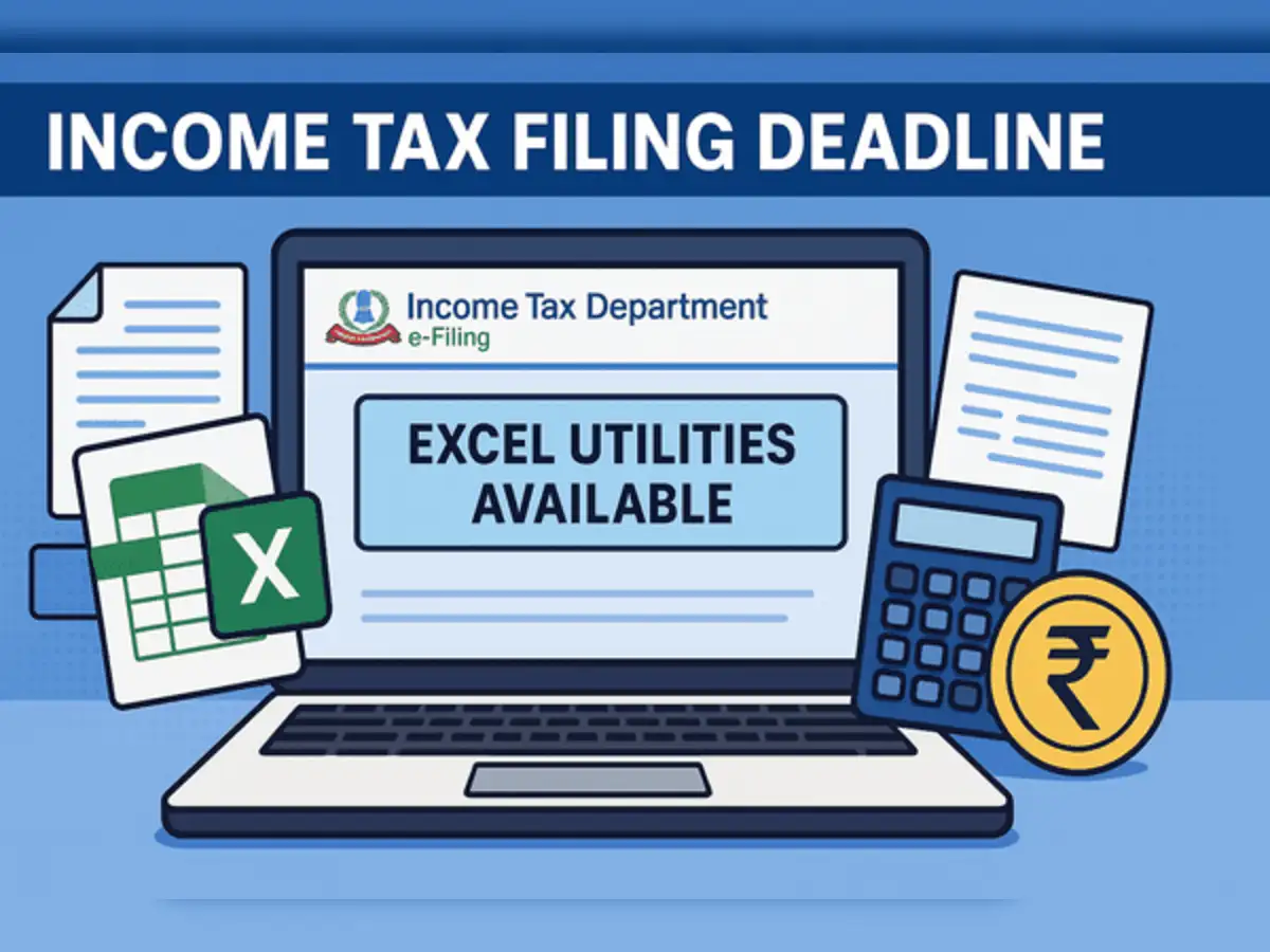 Income Tax Filing Deadline: Excel utilities for filing updated returns in ITR-5, ITR-6, ITR-7 now available on Income Tax Department’s website – The Economic Times