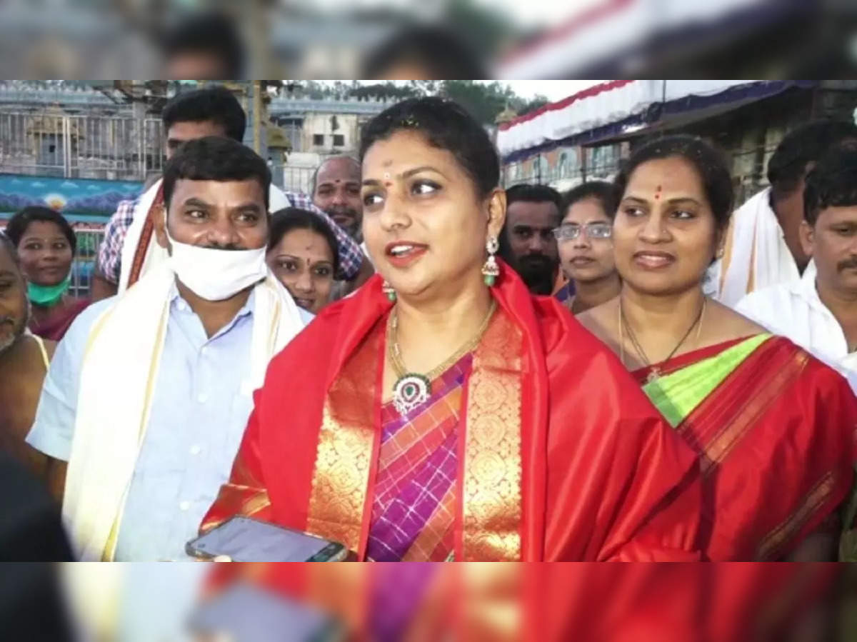 1200px x 899px - RK Roja: Roja's journey from silver screen to Andhra Cabinet - The Economic  Times