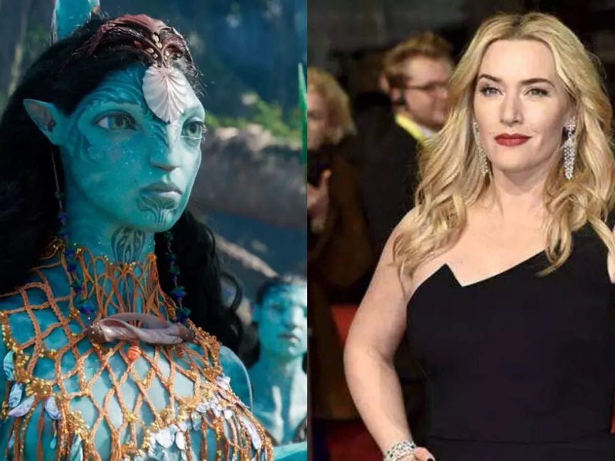 Avatar 2 cast Avatar The Way of Water  Clash between Kate Winslet  Ronal and Zoe Saldana Neytiri characters  The Economic Times