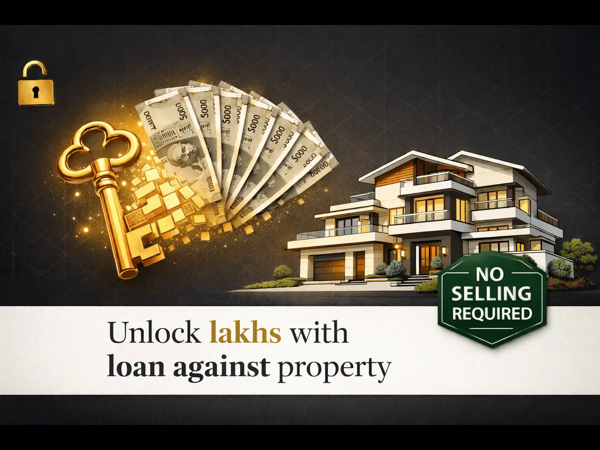 Own a property and need funds? Here’s how to unlock lakhs without selling it