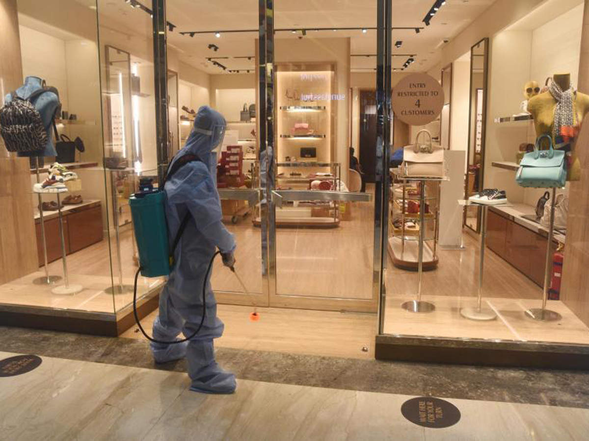 Louis Vuitton and Bulgari shops still closed at the Taj Ma  Flickr