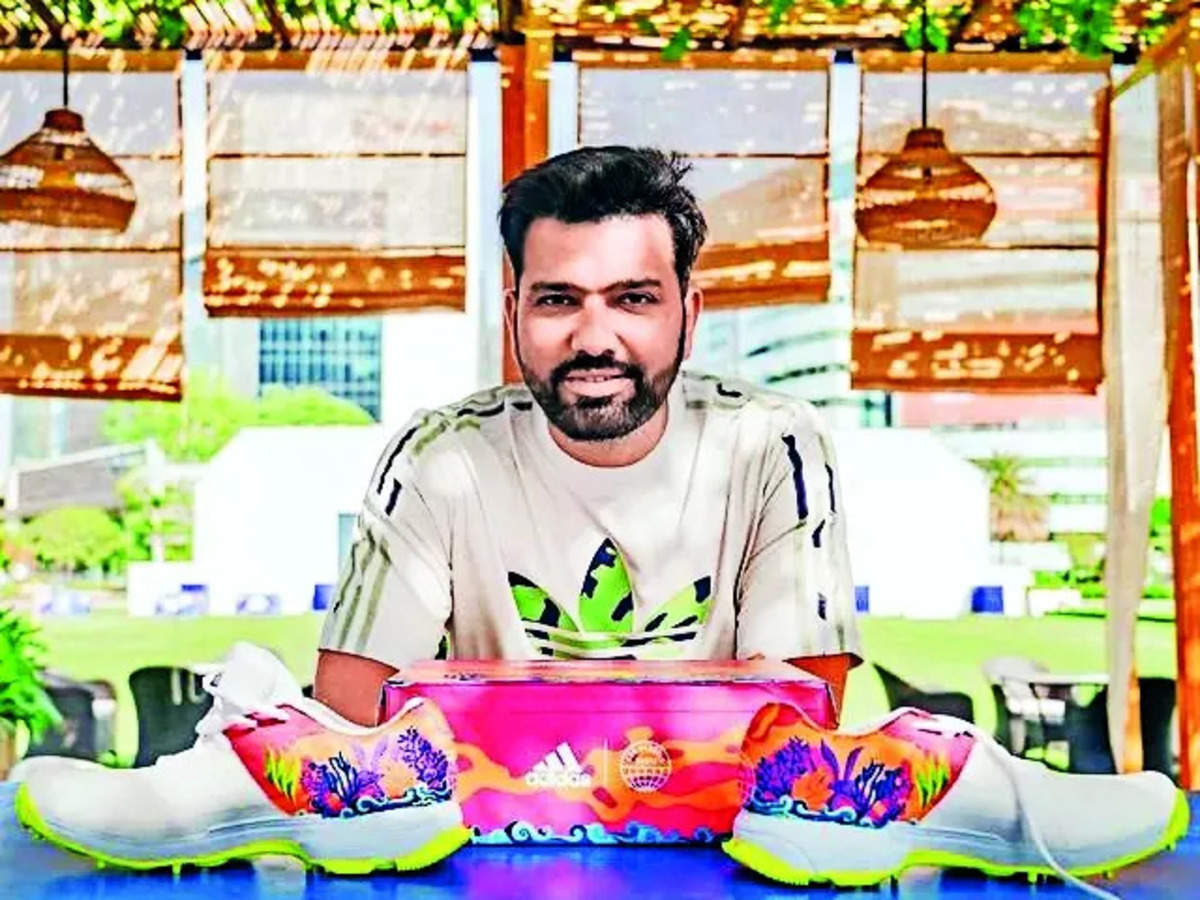 Adidas India: Rohit Sharma and Adidas India join hands to create shoes that  will make the oceans a safer place - The Economic Times