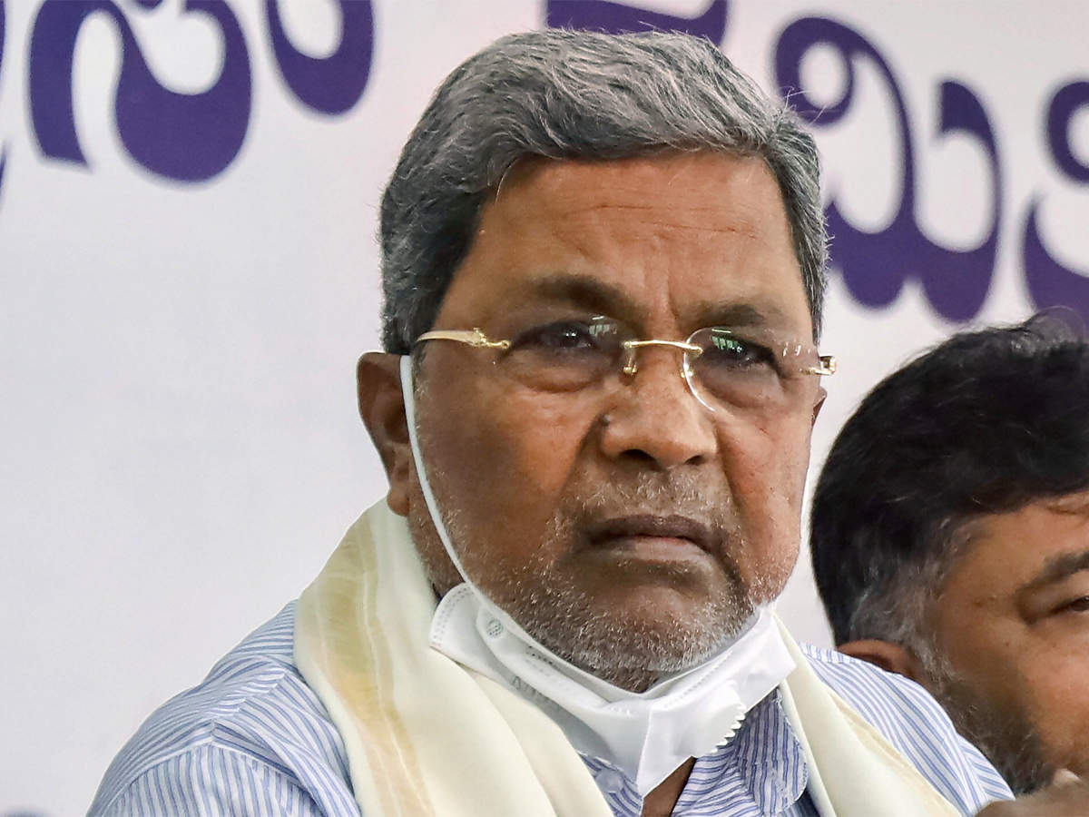 Siddaramaiah demands judicial probe into alleged irregularities in COVID  management - The Economic Times
