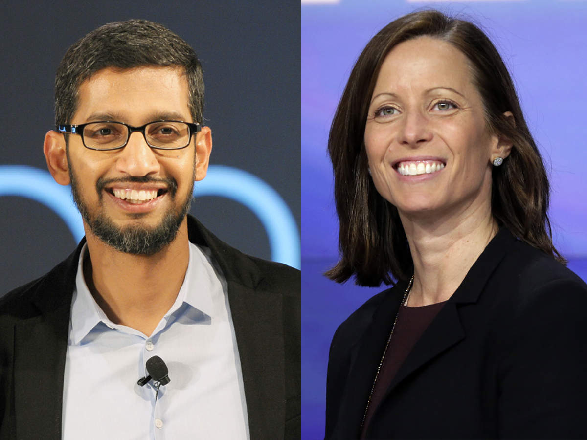 Google S Sunder Pichai Nasdaq S Adena Friedman To Receive 2019 Global Leadership Award The Economic Times