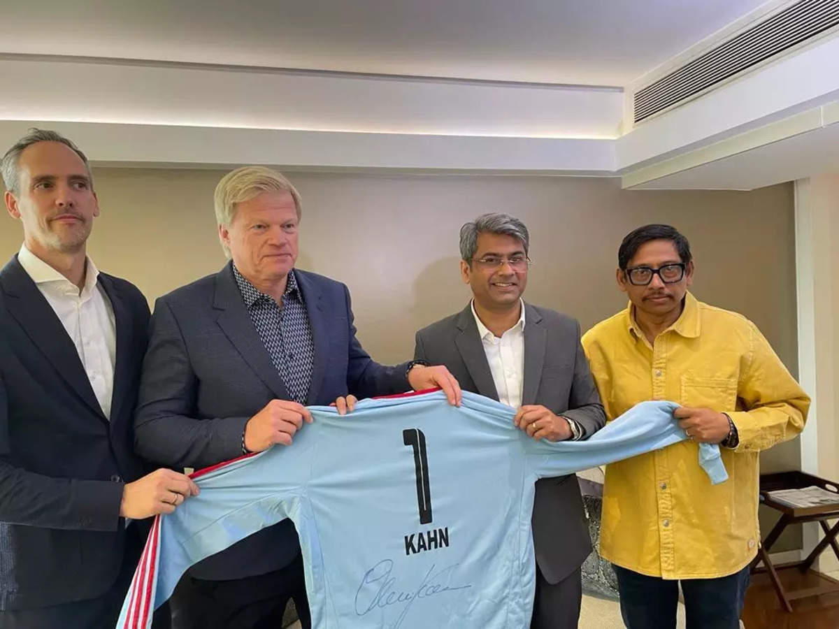 oliver kahn: Legend Kahn launches Oliver Kahn Academy in India - The  Economic Times