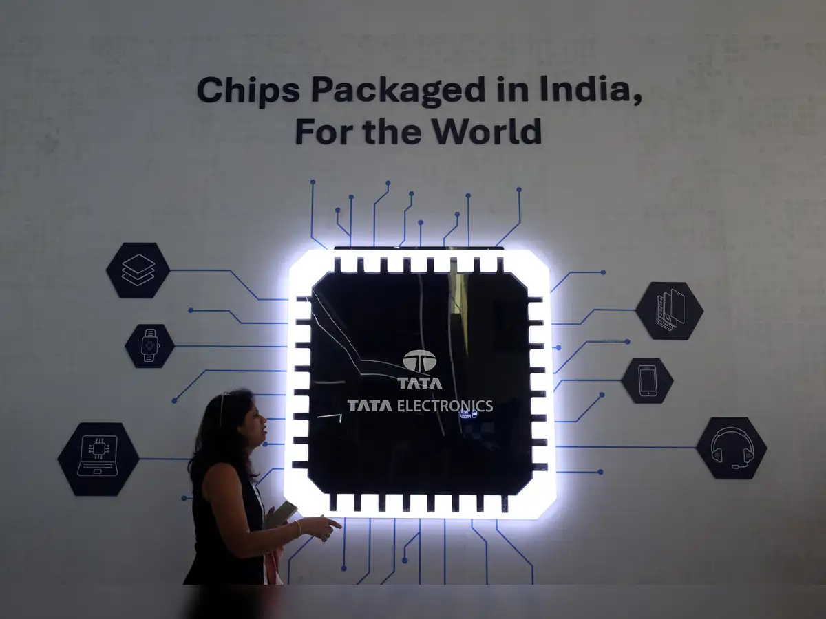 Photo: The Economic Times Tech Tata Electronics announces plans for a 363-acre vendor park with 450 suppliers for its chip plant