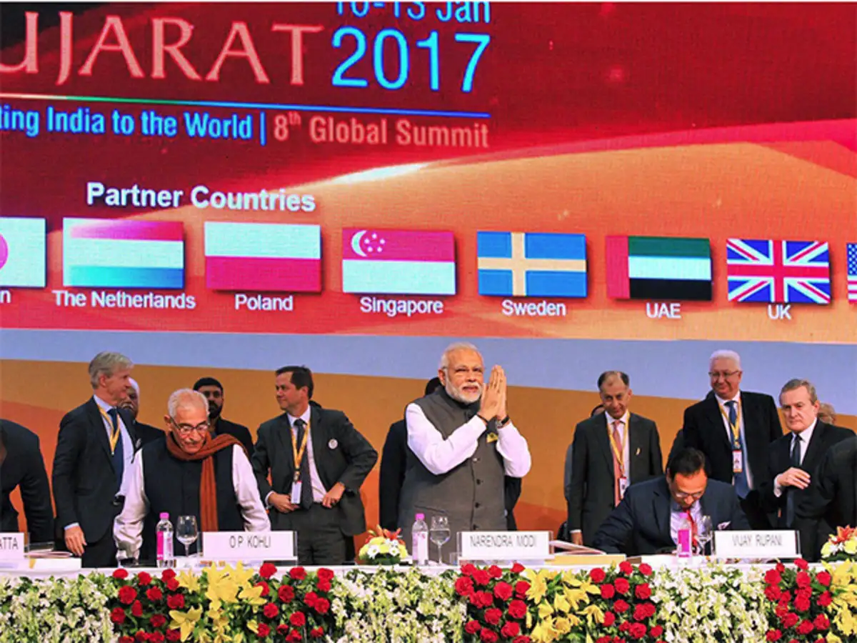 Vibrant Gujarat Summit Sees 25 578 Agreements Signed The Economic Times This automated app of the vg summit had. vibrant gujarat summit sees 25 578