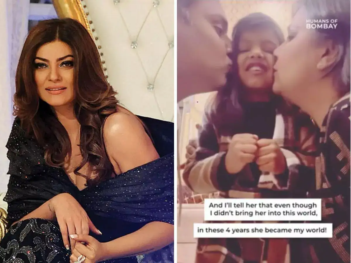 Sushmita Sen inspired her to adopt. Gurgaon couples story will melt your  heart - The Economic Times