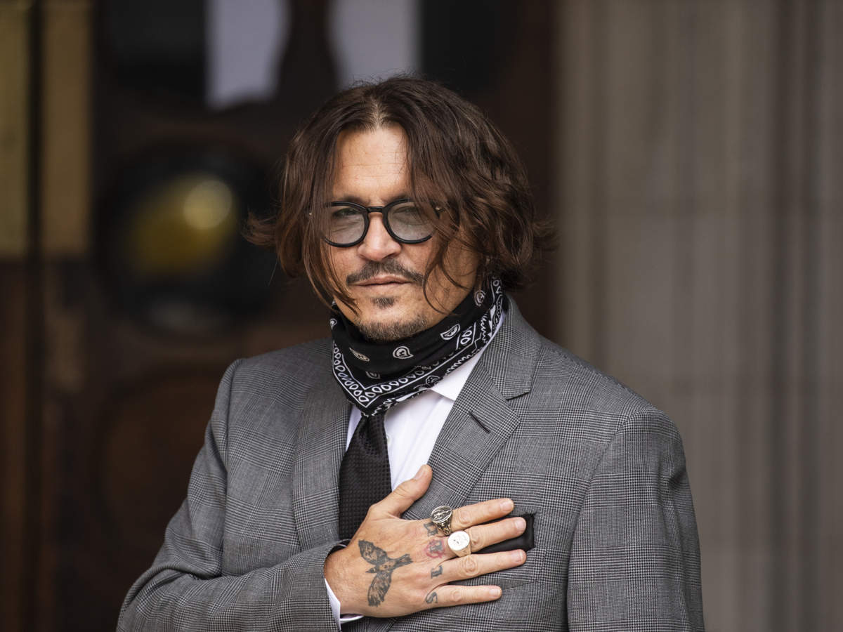 Johnny Depp Wears Amber Heard's Engagement Ring | Marie Claire UK