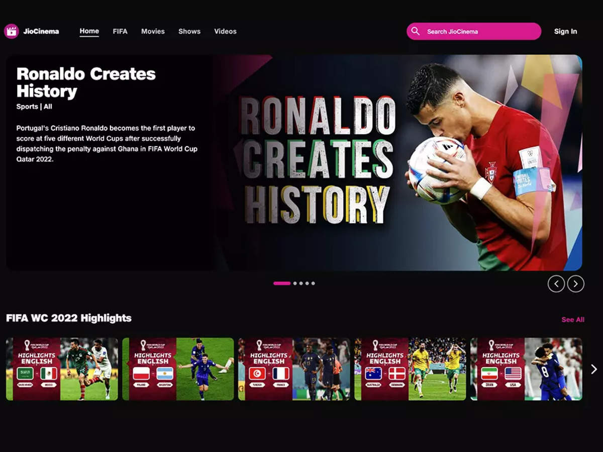 Jio Cinema FIFA World Cup 2022 How JioCinema is manoeuvring its live streaming game after a fumble