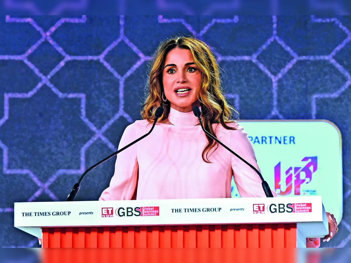 Queen Rania of Jordan highlights India's rise through innovation ...