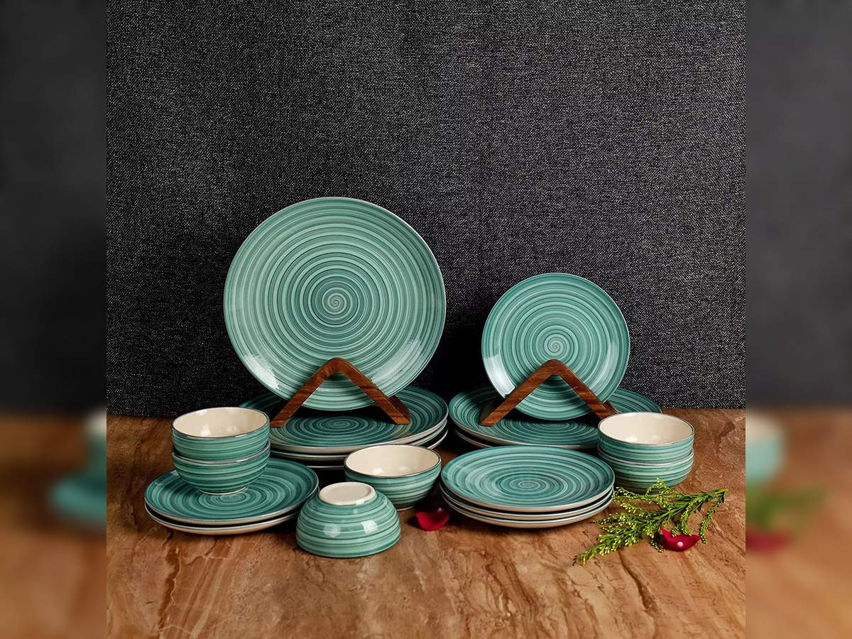 2 Pcs Ceramic Decorative Trays, Jewelry Tray, Dish Plates Snacks
