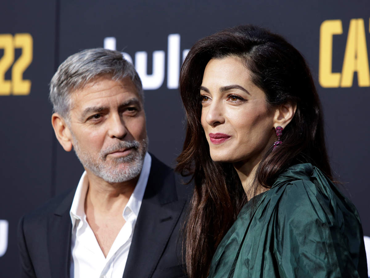 George Clooney Amal Clooney hires secret service bodyguards for children; barrister demands action against ISIS in French court
