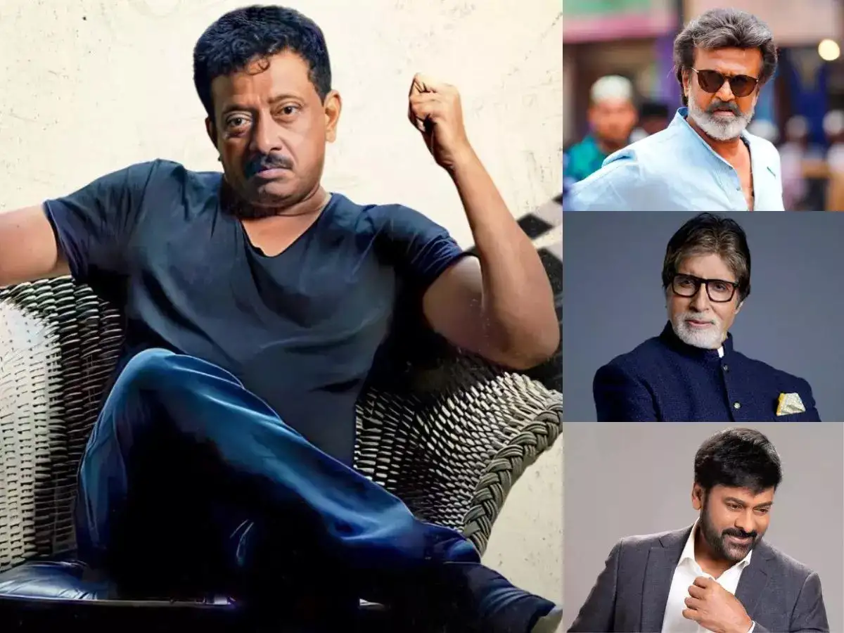 बॉलीवुड बनाम दक्षिण सिनेमा: राम गोपाल वर्मा ने कहा कि अमिताभ बच्चन की वजह  से रजनीकांत और चिरंजीवी स्टार बने - द इकोनॉमिक टाइम्स