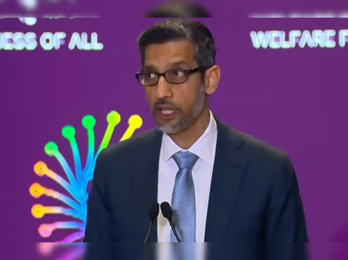 Outcome of AI neither guarenteed, nor automatic: Google CEO Sundar Pichai - The Economic Times