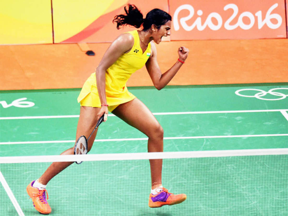 P: Telangana govt announces Rs 5 crore reward to P V Sindhu - The Economic  Times