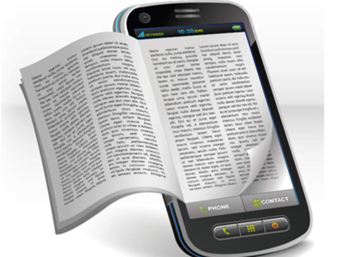 How to turn your smartphone into an e-book reader - The Economic Times