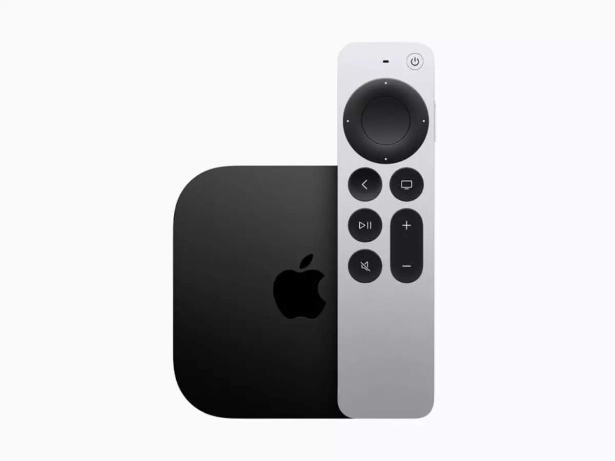 Mange tub Forsøg Apple TV 4K Price: Apple TV 4K (2022) with HDR 10+, A15 Bionic Chip,  launched in India; price starts at Rs 14,900 - The Economic Times