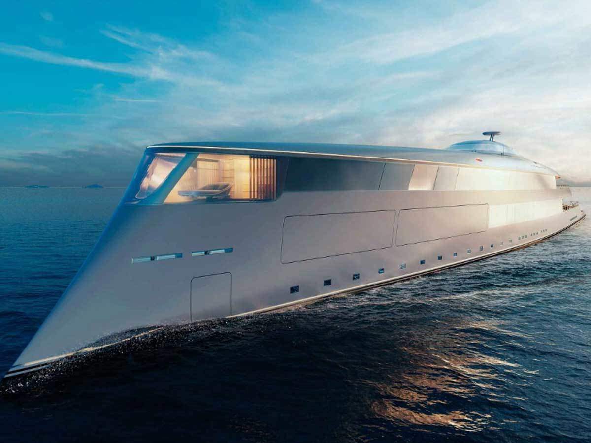 Sinot Yacht Architecture Design Aqua World S First Hydrogen Powered Superyacht Only Emits Water The Economic Times