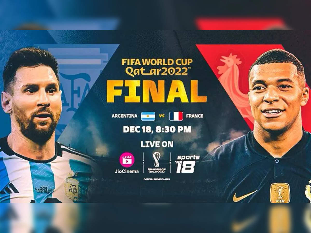 France world cup France vs Argentina Know where to watch 2022 Fifa World Cup final live stream