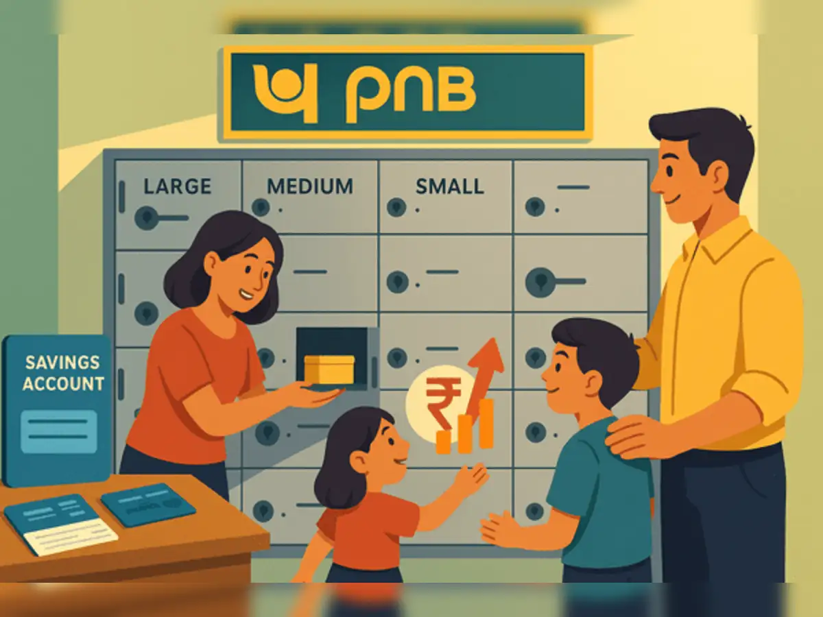 PNB hikes locker rents across categories, revises stop payment and SI failure charges from October 1, 2025: check details - The Economic Times