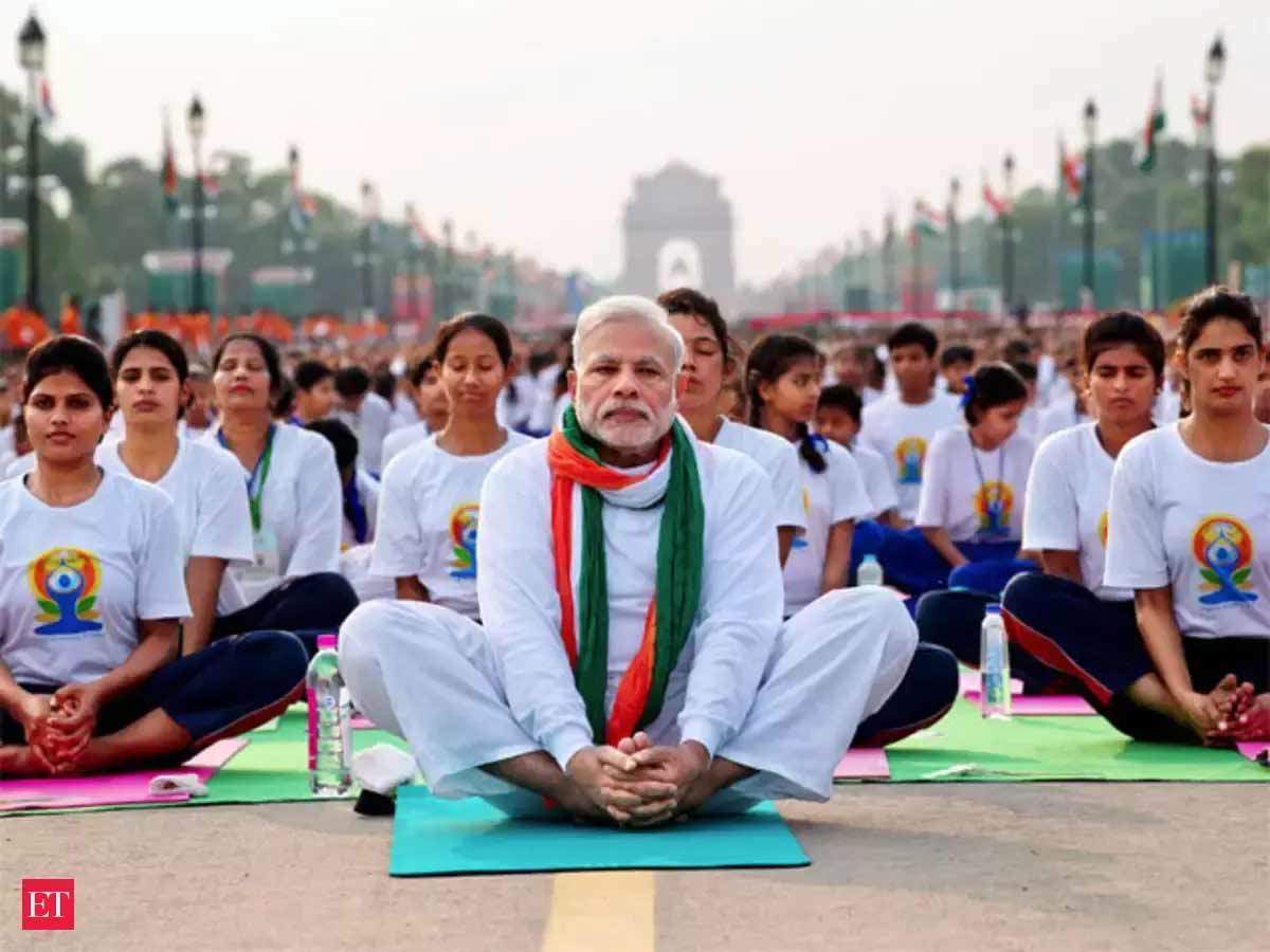 PM's message highlight of International Yoga Day celebration: AYUSH ministry  - The Economic Times