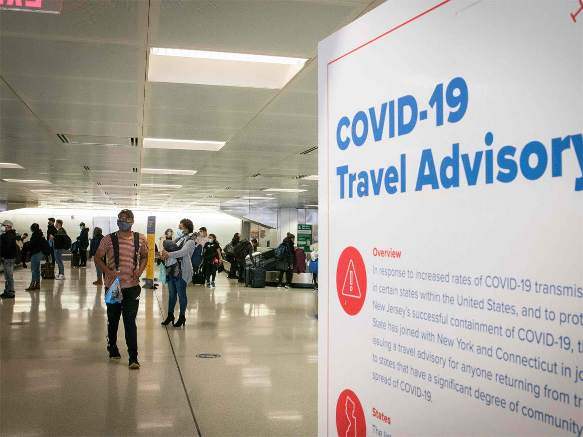 US to require negative COVID-19 test from UK travellers - The Economic Times
