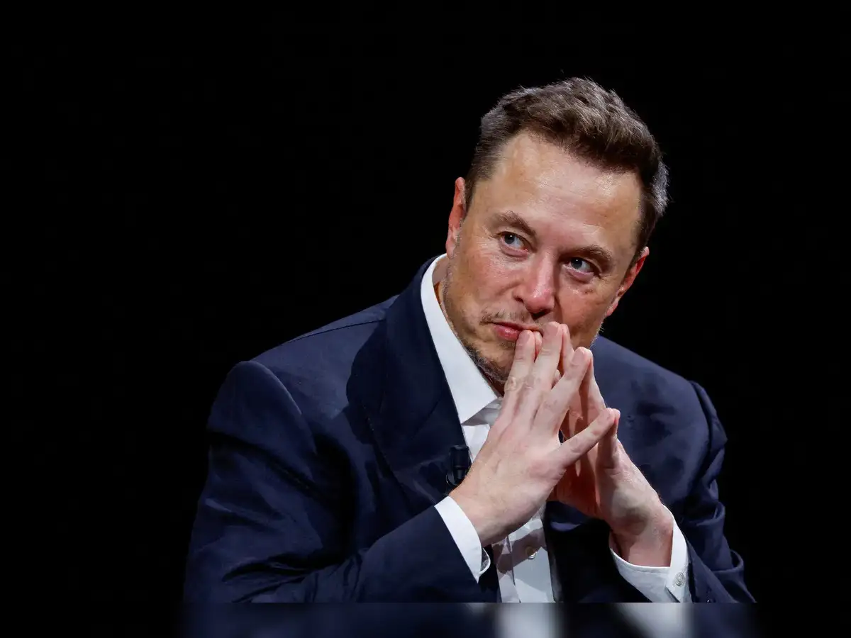 Prominent tech leaders Elon Musk, Sam Altman, Jensen Huang, and David Sacks preparing to speak at a G20 tech meeting.