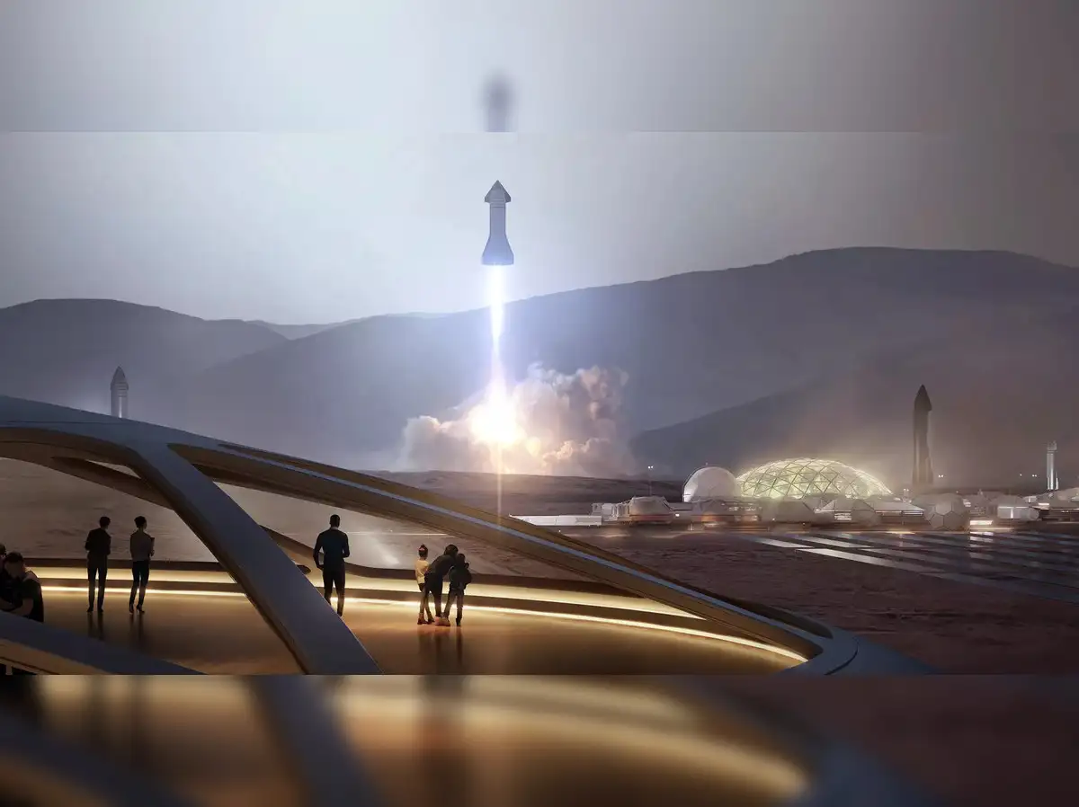 Elon Musk: Elon Musk intensifies efforts to colonize Mars with SpaceX in 20  years - The Economic Times