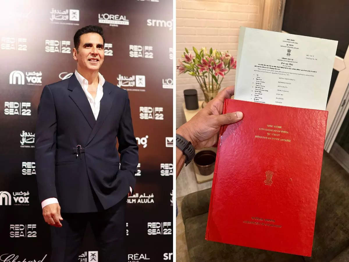 akshay kumar Back to roots Akshay Kumar reacquires Indian citizenship on Independence Day, shares proof with fans picture