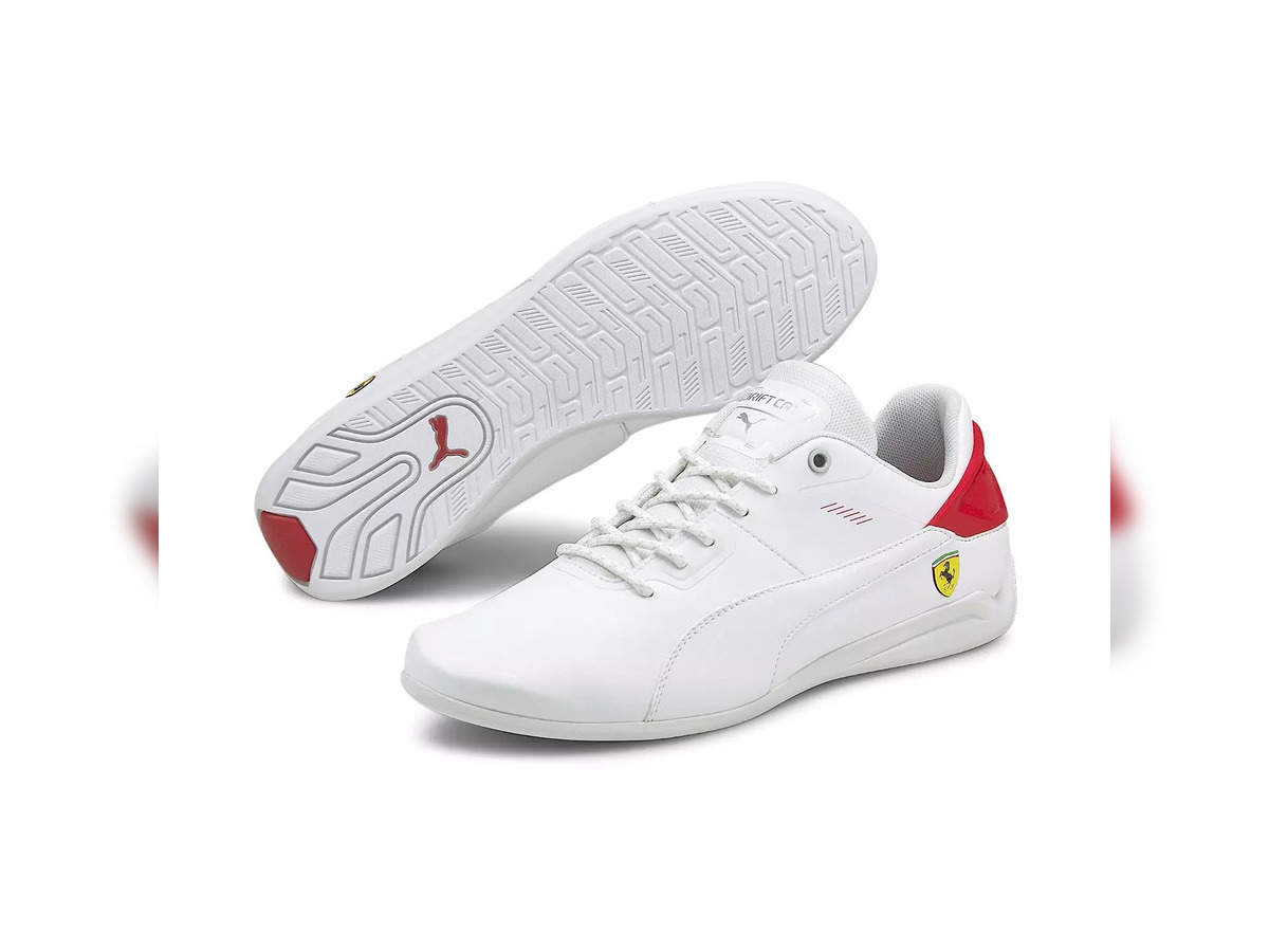 Order Puma First Copy Sport Shoe Fuego Hybrid White/Fl.Green/T.Blue Online  From Shoe Gallery