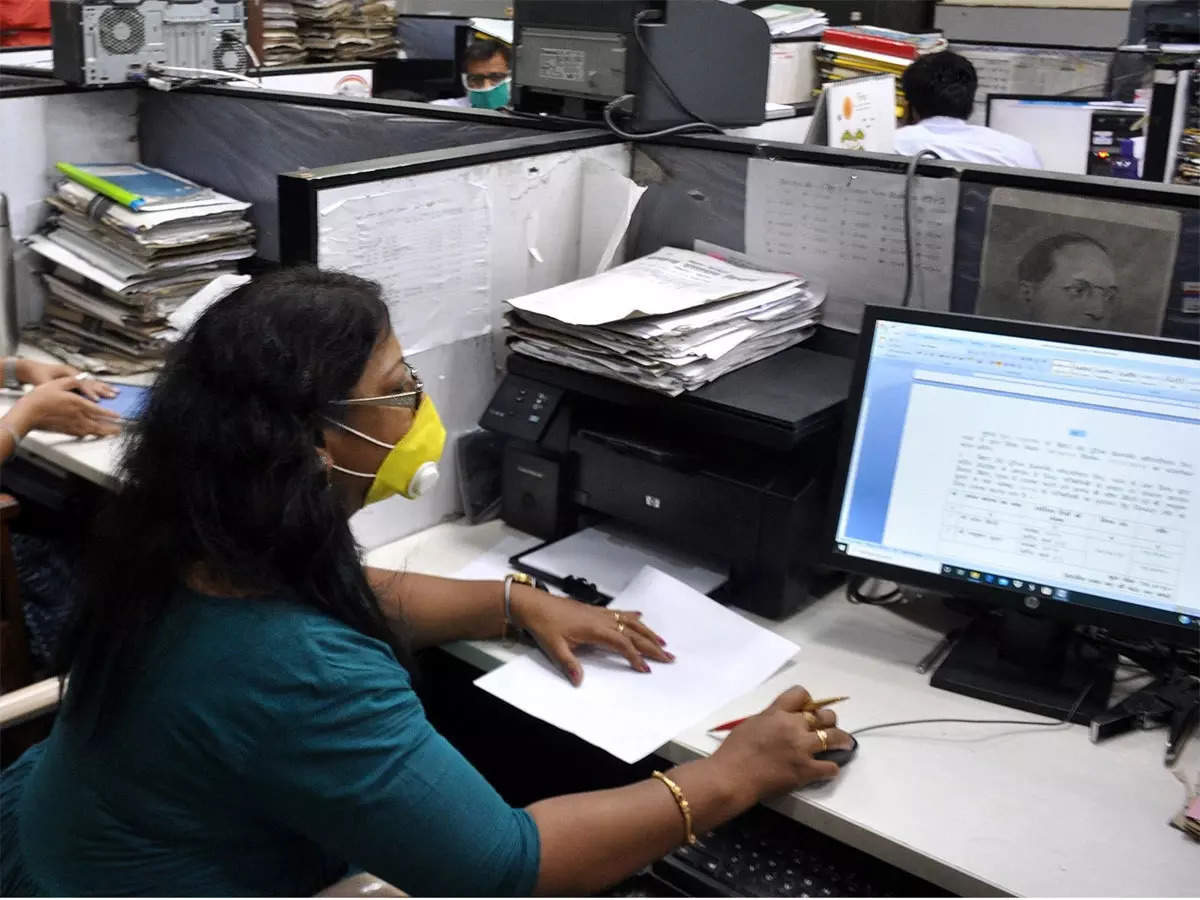 back to office: India Inc all set to welcome staff back to offices - The  Economic Times