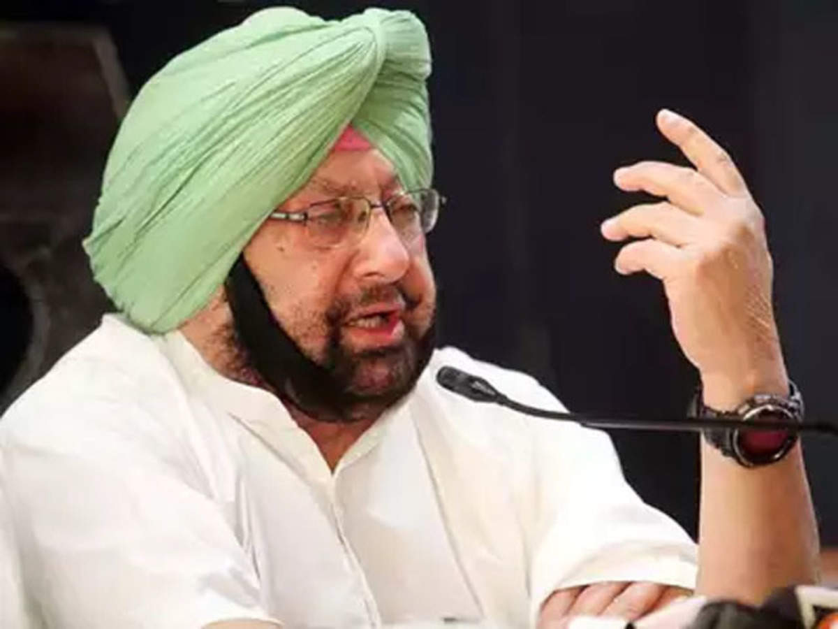 amarinder singh: Captain Amarinder Singh expresses his wish to contest 2022  assembly elections - The Economic Times