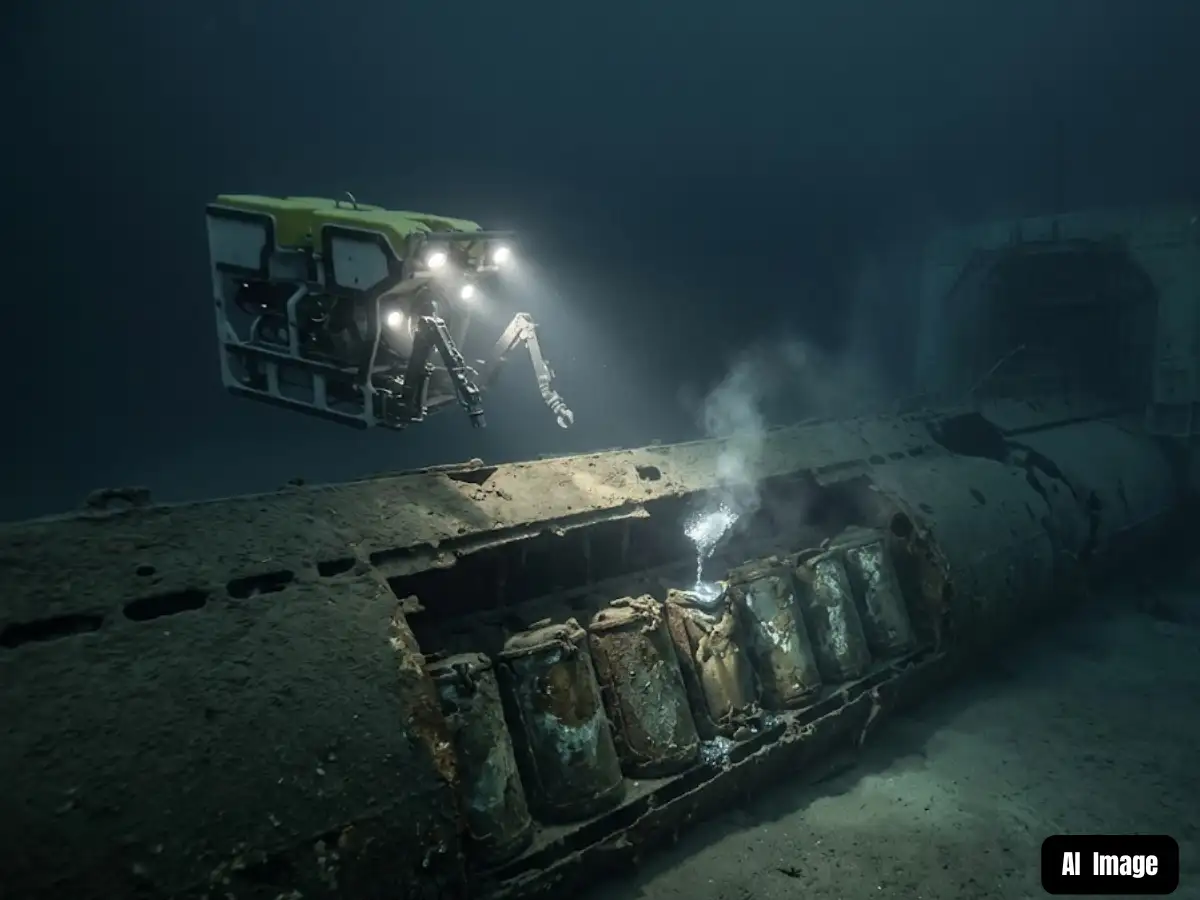 Norway environmental crisis: In 1945, U-864 Nazi submarine