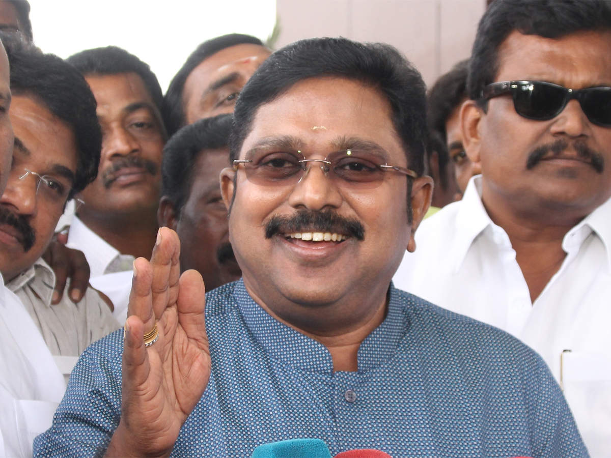 After LS poll drubbing, TTV Dhinakaran fights attrition in party - The  Economic Times