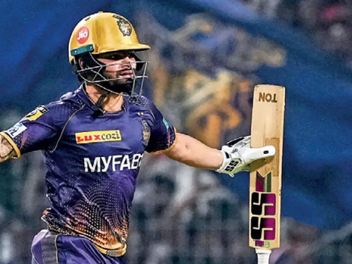 Bengaluru : KKR's Andre Russell in action during the IPL 2023 match