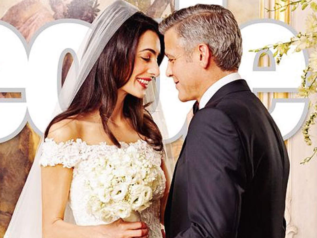 Amal Clooney's nude lace gown is giving sexy ballerina