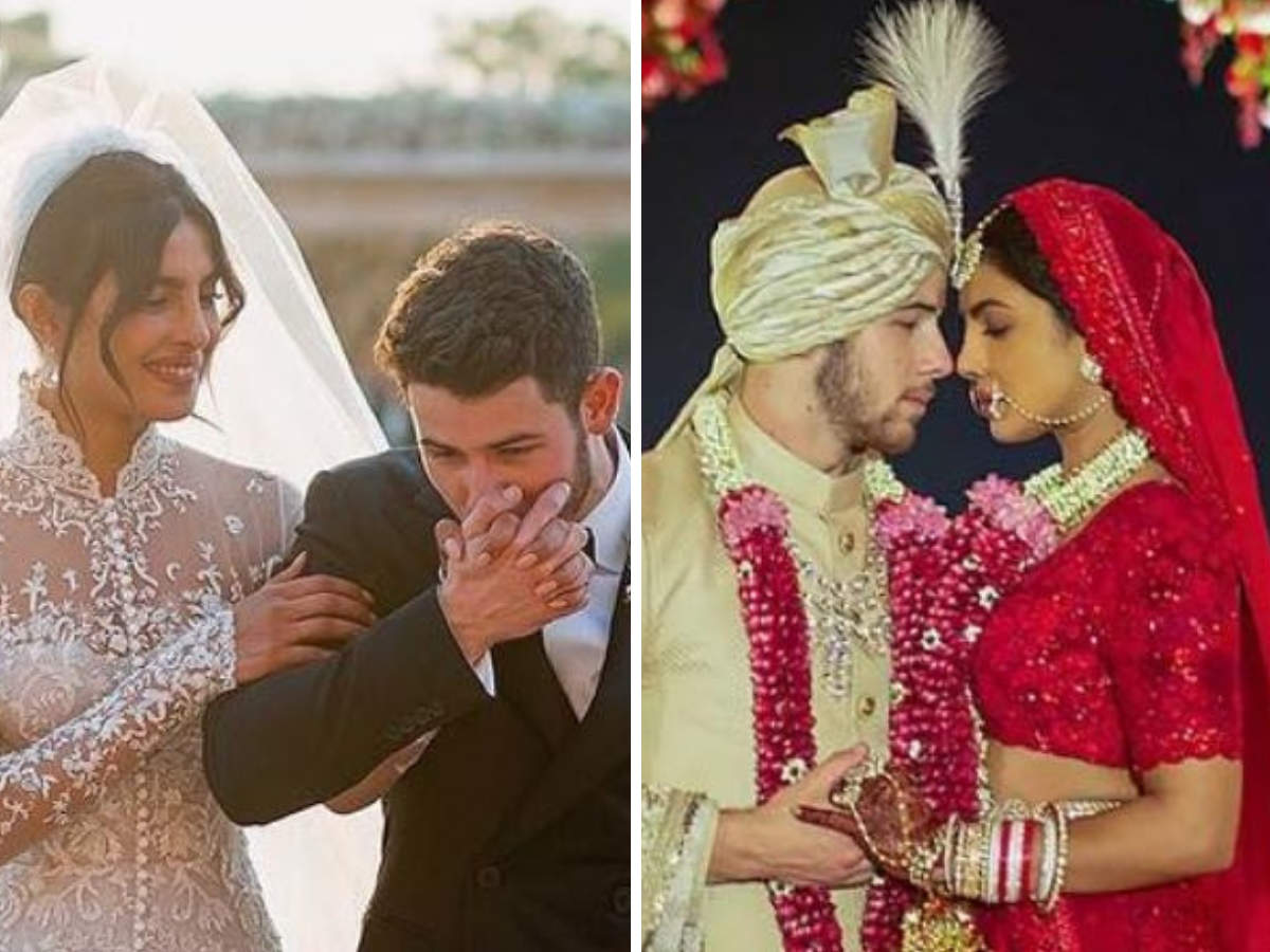 Priyanka Chopra Nick Jonas Wedding Pictures Wedding Pictures Of Priyanka Chopra Nick Jonas Are Out And They Will Make You Swoon The Economic Times