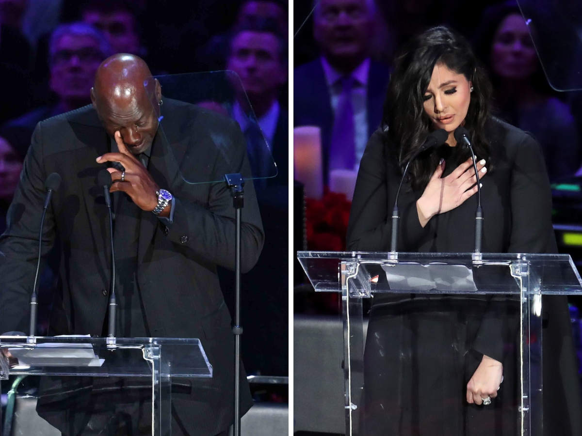 Med venlig hilsen Fugtig websted Kobe Bryant | A tearful farewell: Michael Jordan says a piece of him died  with little brother Kobe; Vanessa Bryant remembers late husband, daughter  in emotional tribute