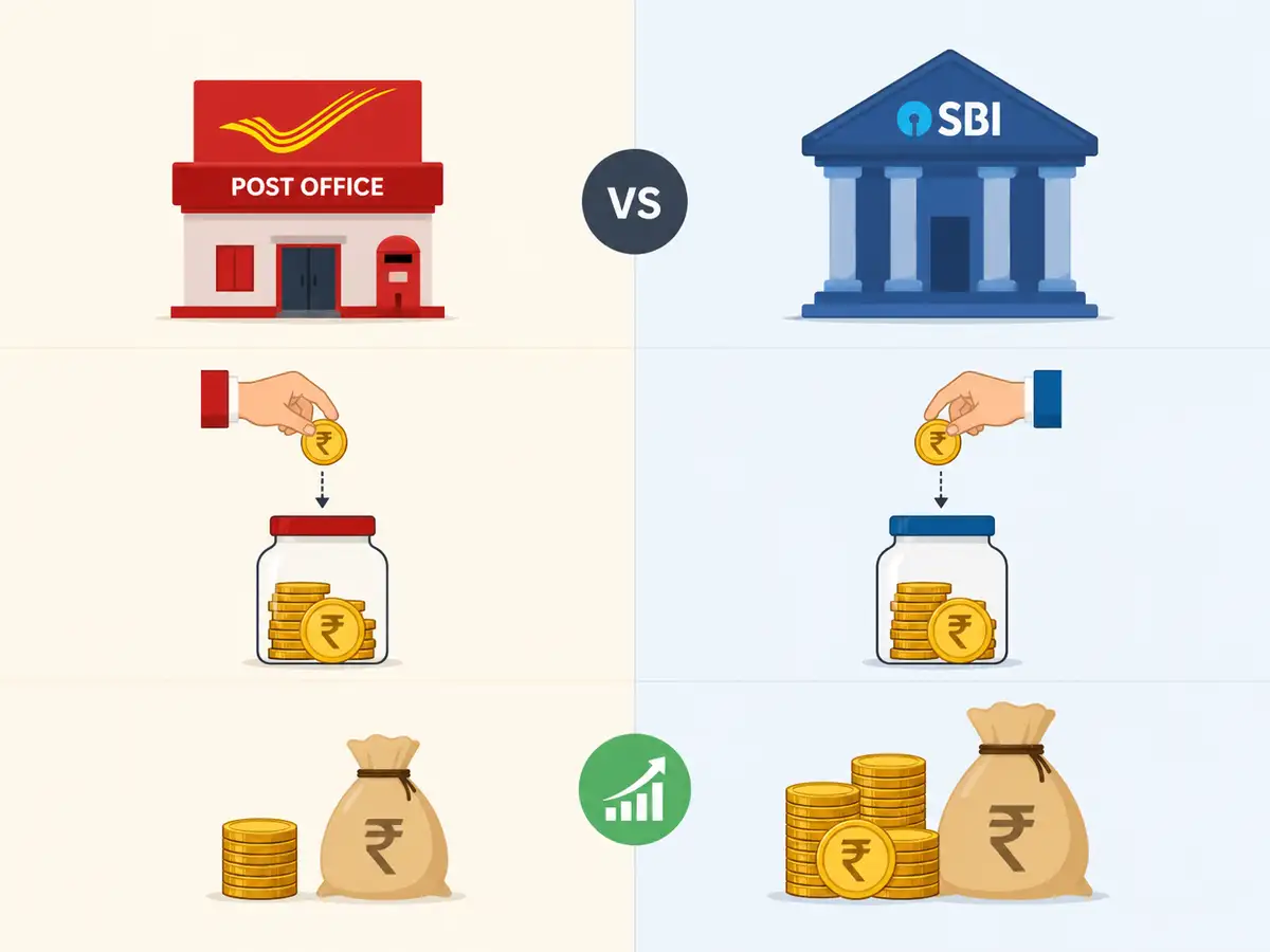 Rs 10,000 monthly investment in post office RD vs SBI RD: Where will you get higher maturity amount in 5 years? - The Economic Times