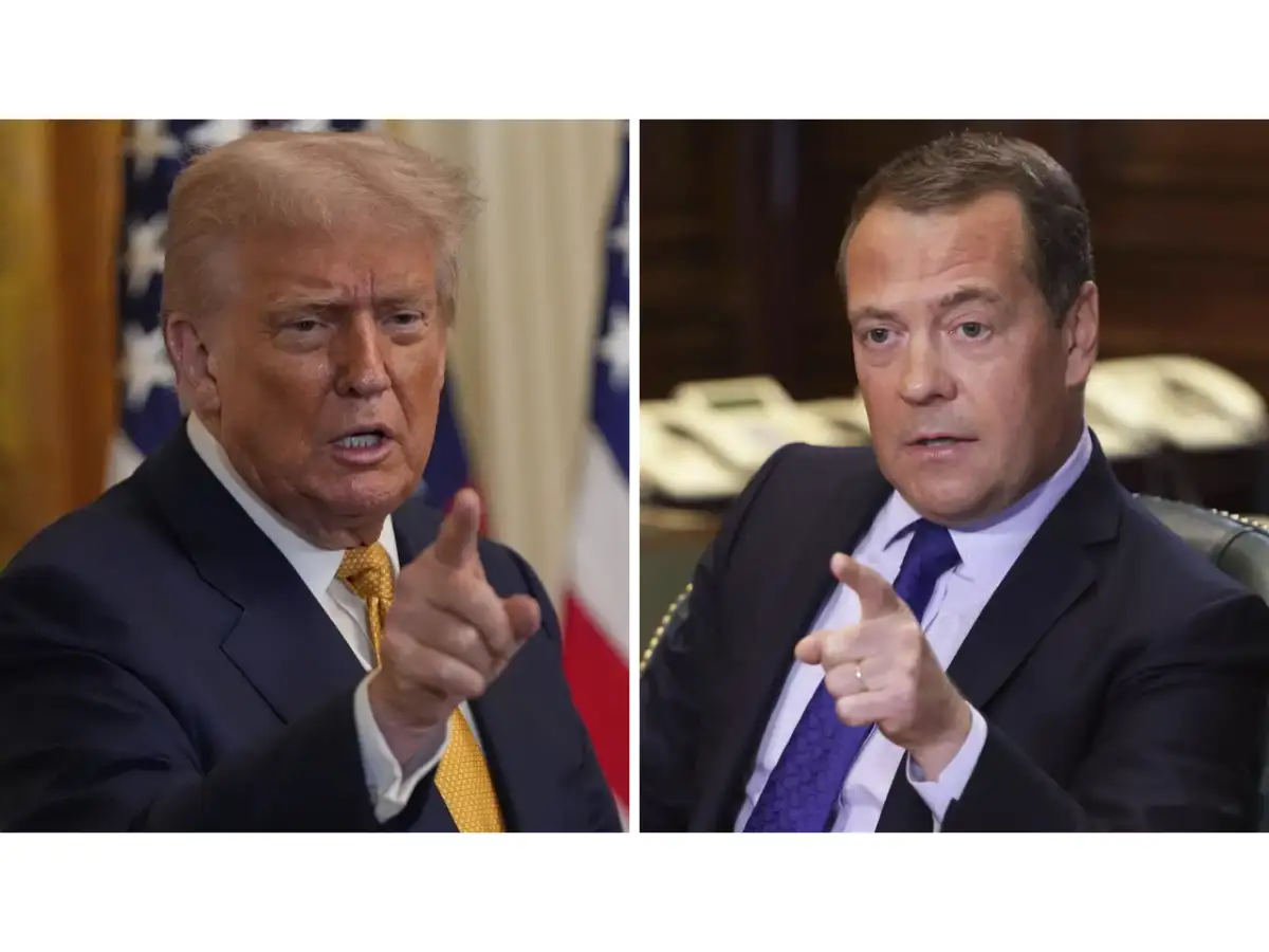 Nuclear war of words: Who is Dmitry Medvedev, the Russian war hawk who got  under Trump's skin? - The Economic Times