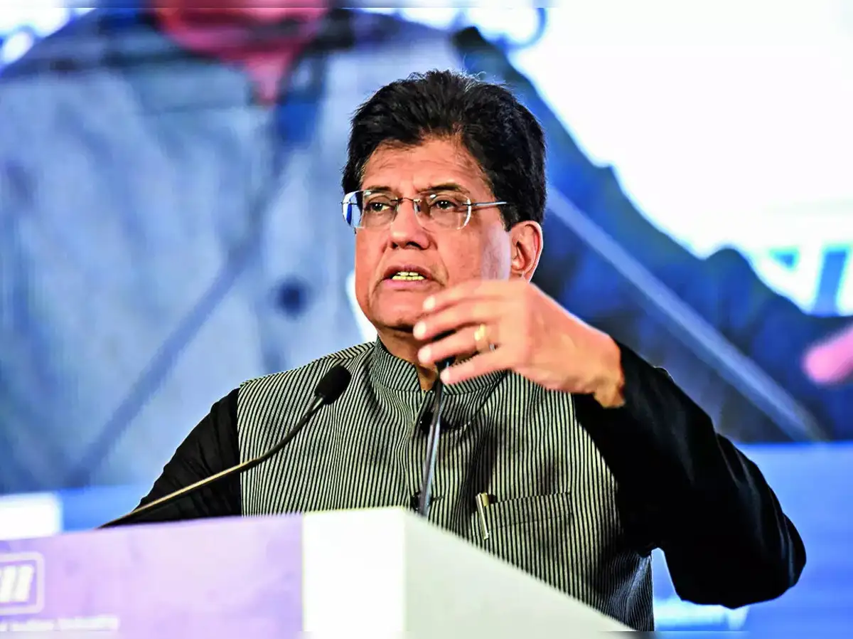 Piyush Goyal appeals to corporates to create pool of funds to support startups - The Economic Times