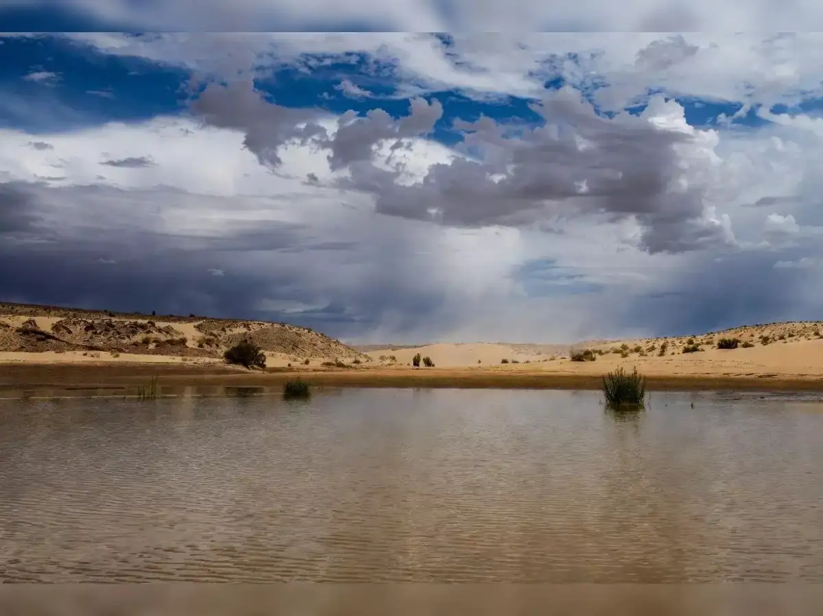 A Deluge for the Sahara: Satellites Tracked Extreme Rain Where It