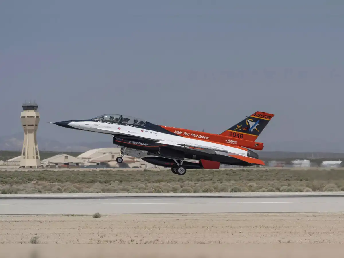 AI-powered fighter jet: An AI-controlled fighter jet took the Air Force ...